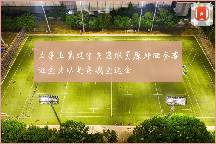 力争卫冕辽宁男篮球员原帅晒参赛证全力以赴备战全运会